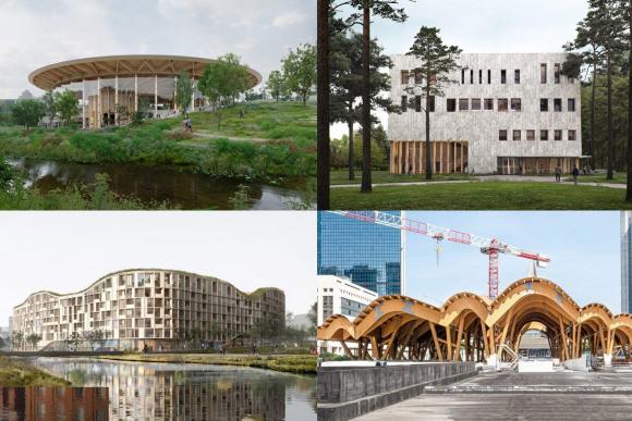 Eleven Mass Timber Buildings