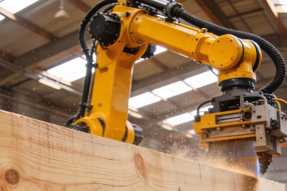 Robotic Mass Timber Construction