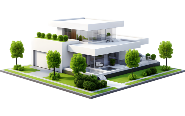 3D House Model 