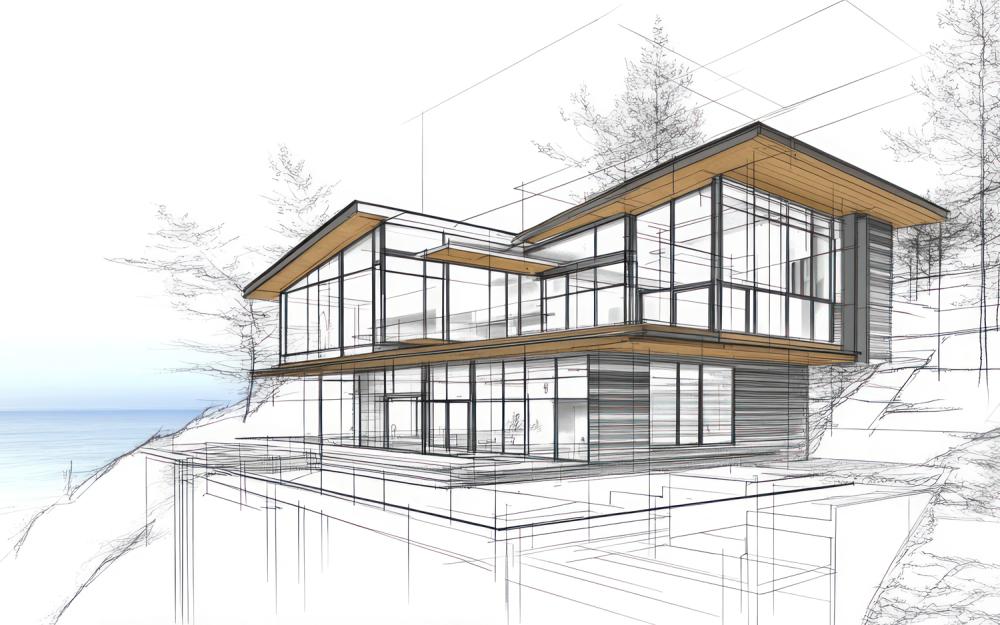 Architecture Drawing and Bonus Area
