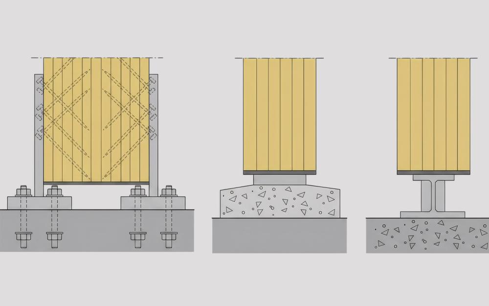 Glulam Beams Metallic Connections