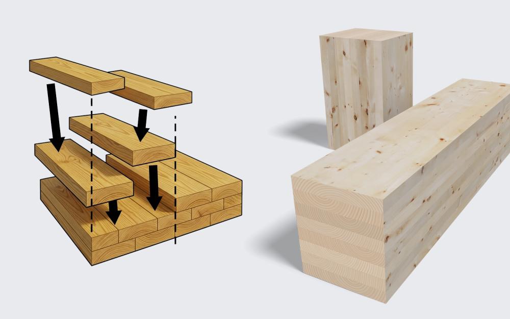 Glulam Core Structure