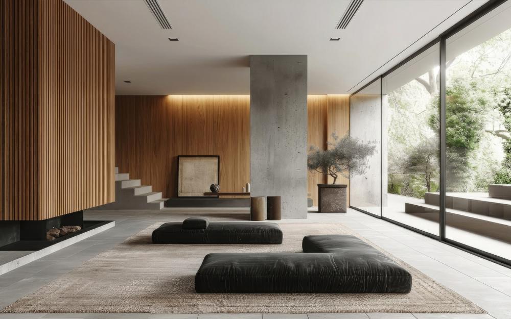 Modern house interior