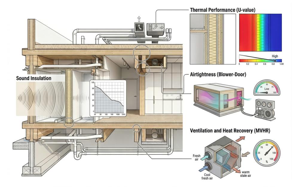 Passivhaus Performance of a Modular House