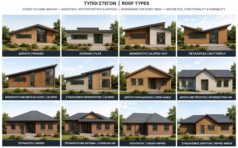 Smart Roof Types of Roofs