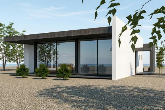 Summer House Design Side View 01