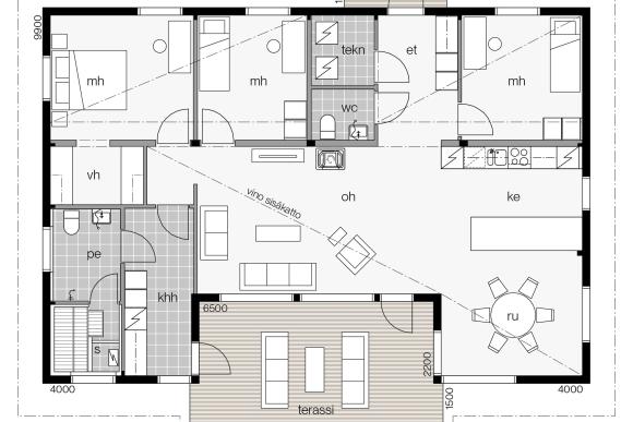 Aurinkolanti - Wood House 2