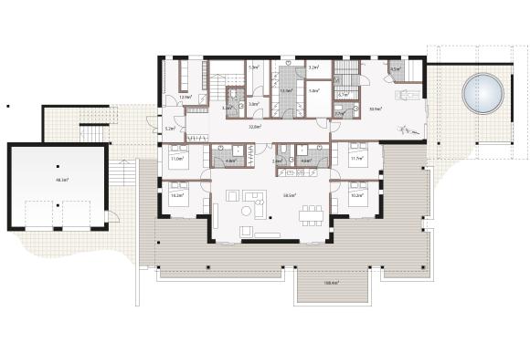 Mountain Ski House 6