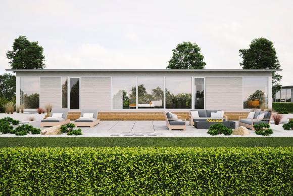 Log Glass House 150 1