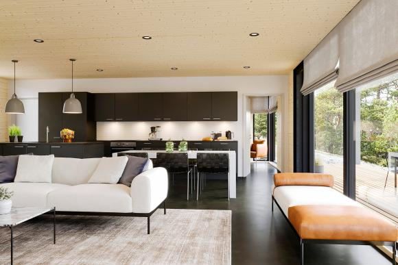 Log Glass House 150 2