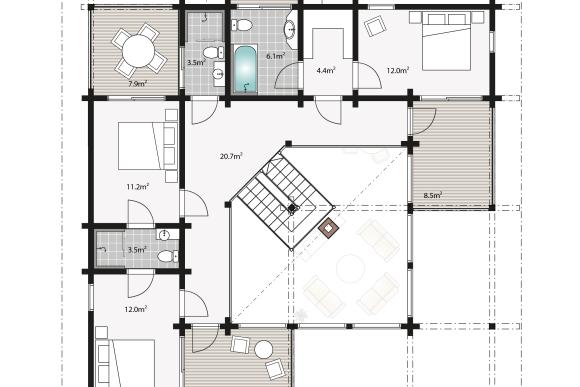 Laminaria - Log House 4